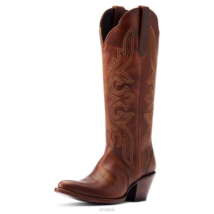 Ariat Belinda StretchFit Western Boot Women D0X62080 Chic Brown Footwear