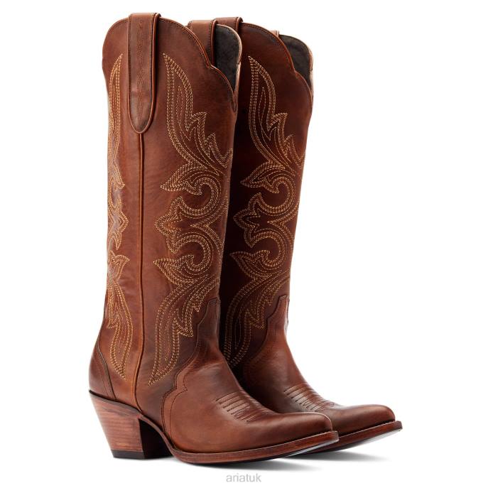 Ariat Belinda StretchFit Western Boot Women D0X62080 Chic Brown Footwear