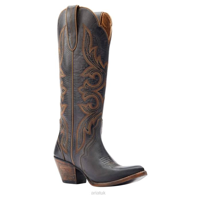 Ariat Belinda StretchFit Western Boot Women D0X62085 Beduino Black Footwear