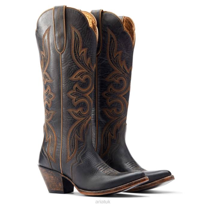 Ariat Belinda StretchFit Western Boot Women D0X62085 Beduino Black Footwear