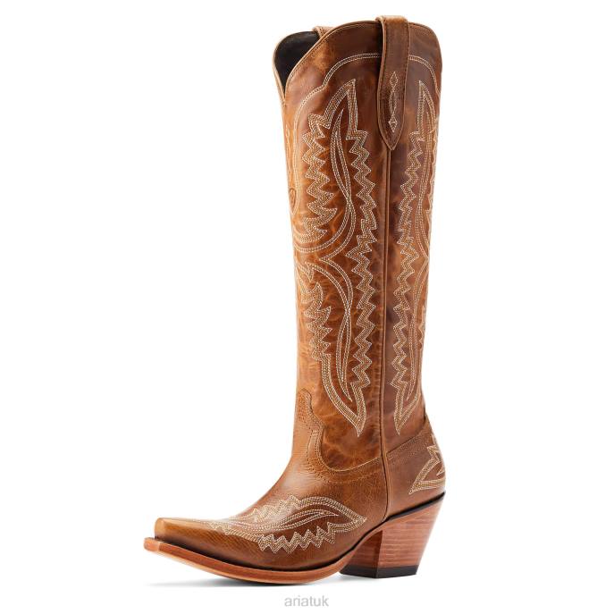 Ariat Casanova Western Boot Women D0X62066 Shades Of Grain Footwear