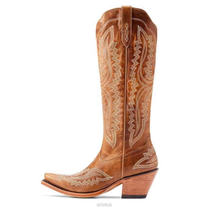 Ariat Casanova Western Boot Women D0X62066 Shades Of Grain Footwear