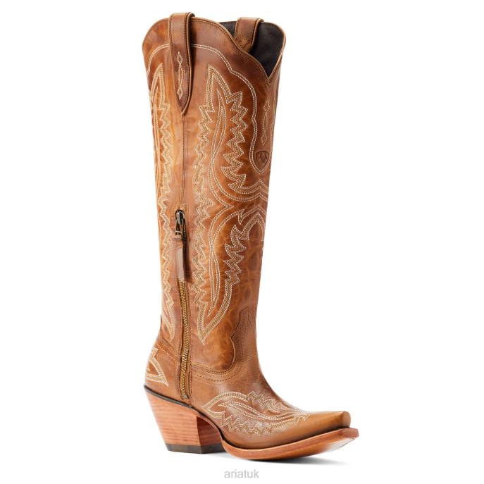 Ariat Casanova Western Boot Women D0X62066 Shades Of Grain Footwear