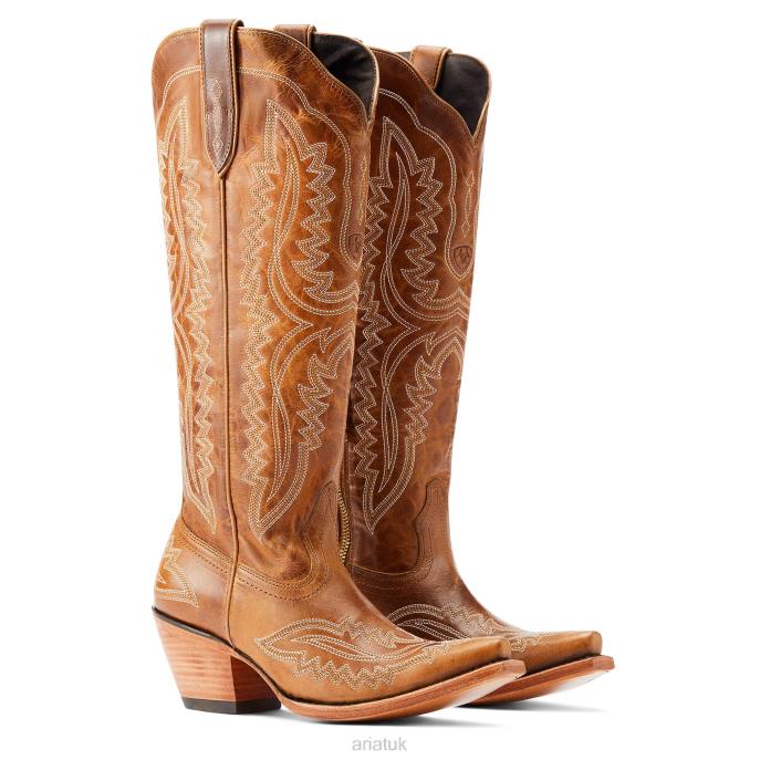 Ariat Casanova Western Boot Women D0X62066 Shades Of Grain Footwear