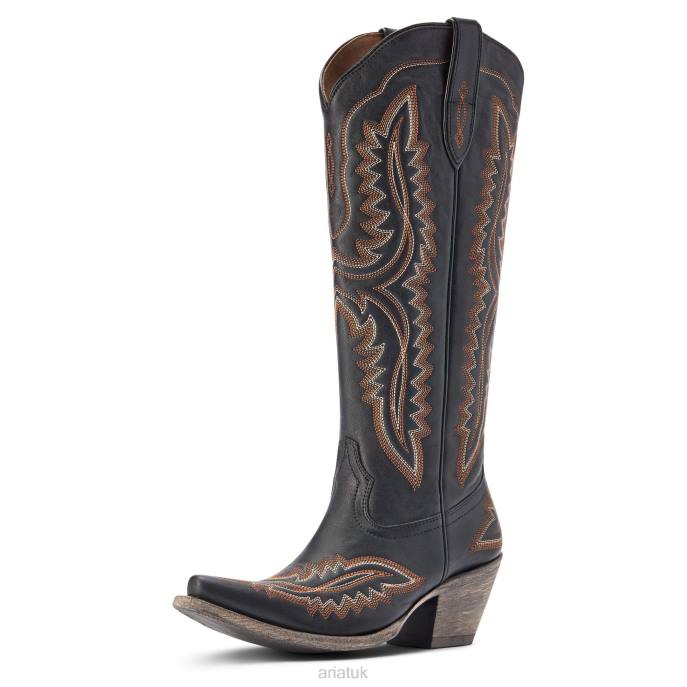 Ariat Casanova Western Boot Women D0X62087 Brooklyn Black Footwear