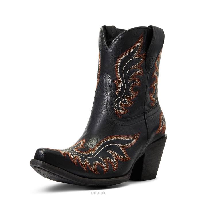Ariat Chandler Western Boot Women D0X62235 Luxe Black Footwear