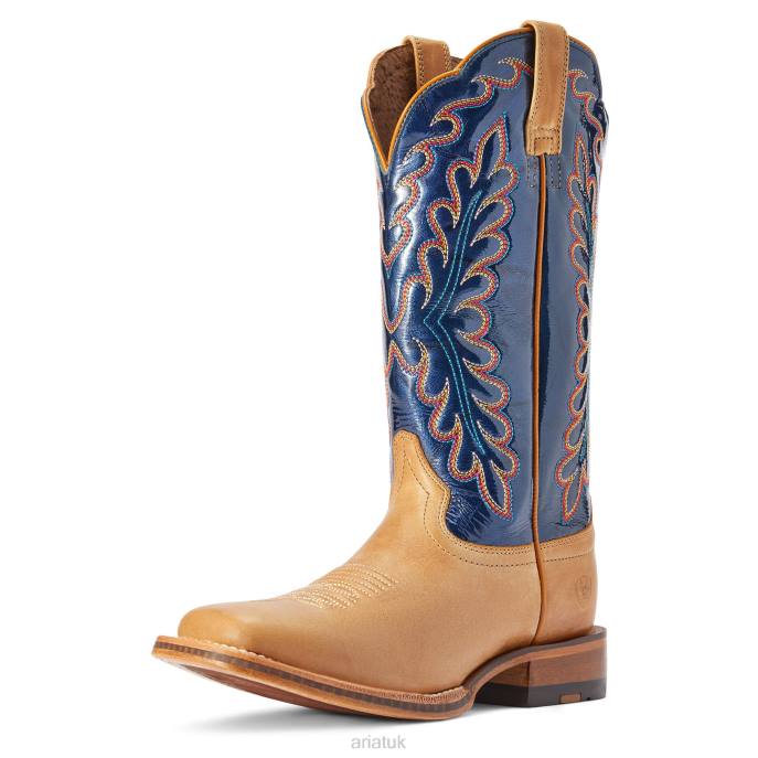 Ariat Darbie Western Boot Women D0X62180 Flaxen Footwear