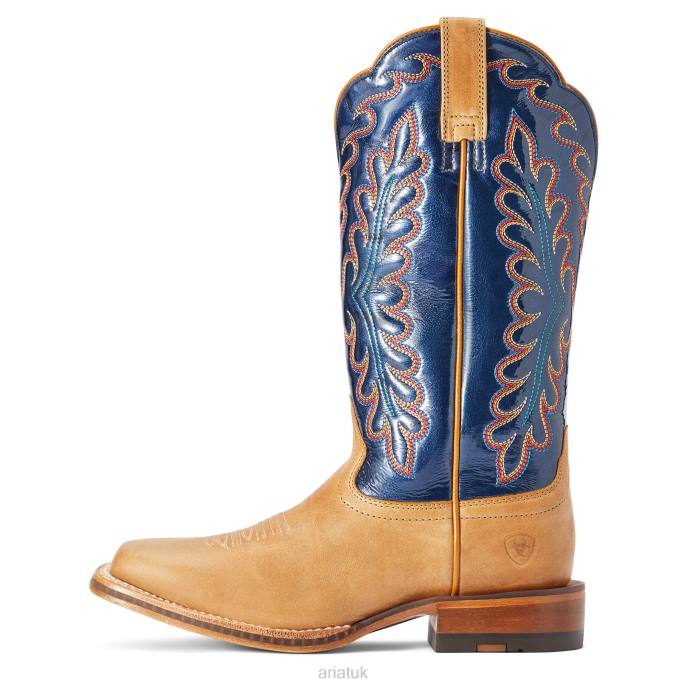 Ariat Darbie Western Boot Women D0X62180 Flaxen Footwear
