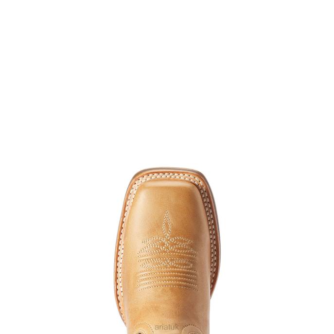 Ariat Darbie Western Boot Women D0X62180 Flaxen Footwear