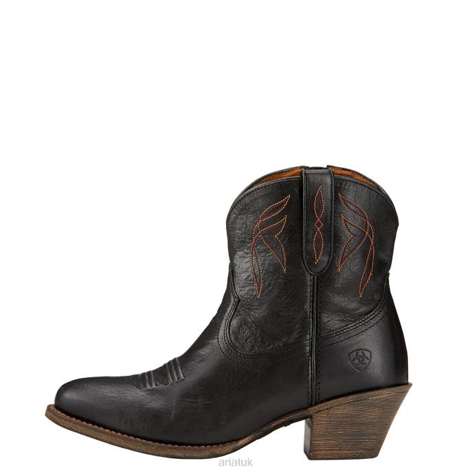 Ariat Darlin Western Boot Women D0X62109 Old Black Footwear
