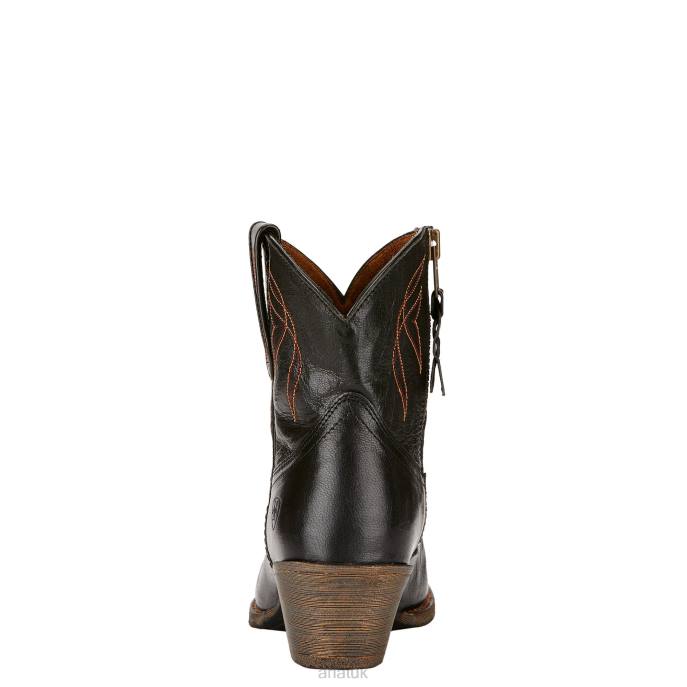 Ariat Darlin Western Boot Women D0X62109 Old Black Footwear