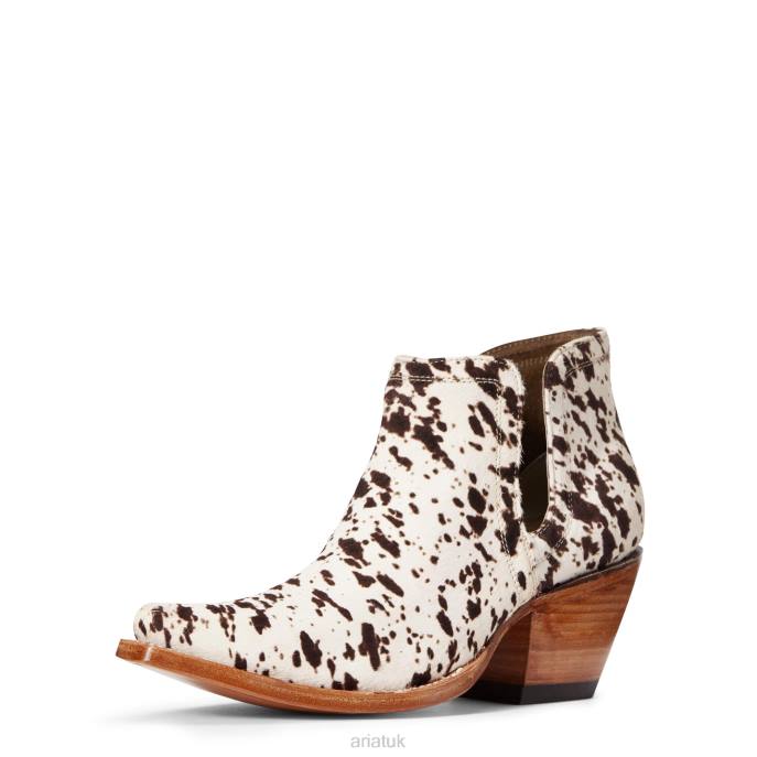 Ariat Dixon Haircalf Western Boot Women D0X62219 Cow Hair On Footwear