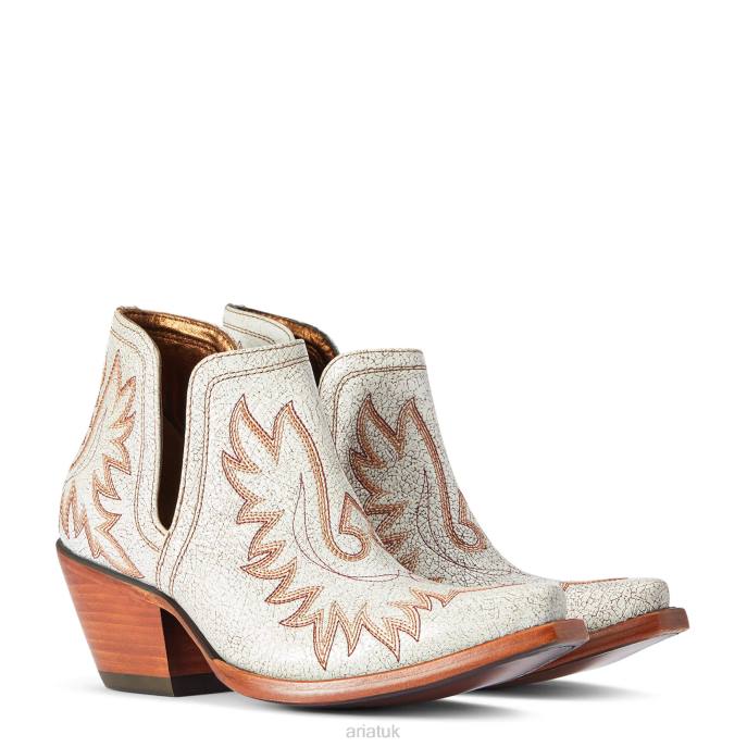 Ariat Dixon Western Boot Women D0X62197 Bright Light Footwear