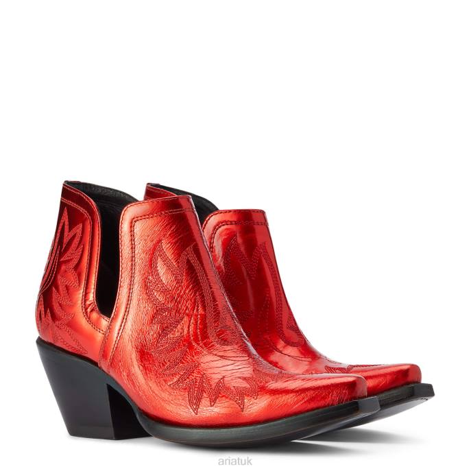 Ariat Dixon Western Boot Women D0X62204 Queen Of Hearts Footwear