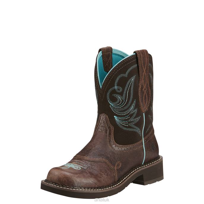 Ariat Fatbaby Heritage Dapper Western Boot Women D0X62157 Royal Chocolate Footwear