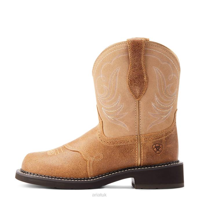 Ariat Fatbaby Heritage Dapper Western Boot Women D0X62159 Wicker Footwear