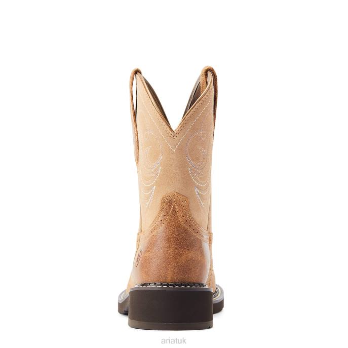 Ariat Fatbaby Heritage Dapper Western Boot Women D0X62159 Wicker Footwear