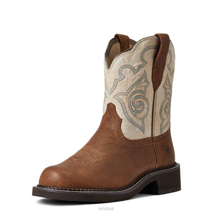 Ariat Fatbaby Heritage Tess Western Boot Women D0X62178 Tortuga Footwear
