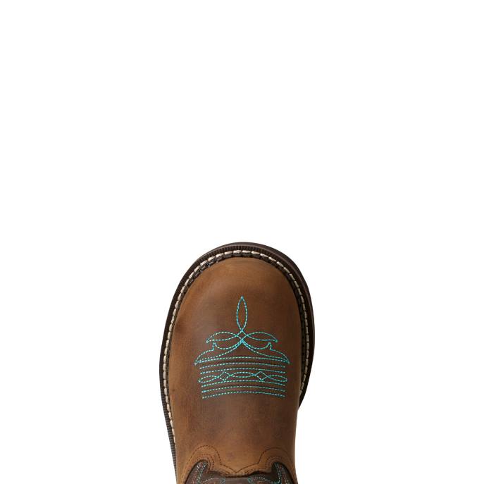 Ariat Fatbaby Heritage Western Boot Women D0X62150 Distressed Brown/Fudge Footwear