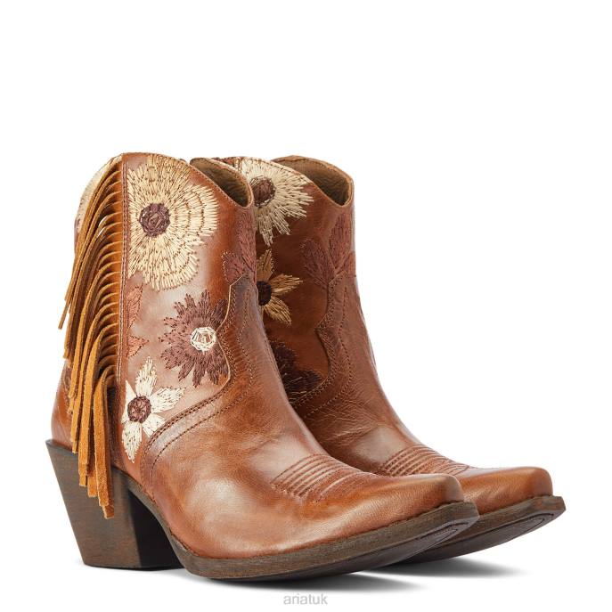Ariat Florence Western Boot Women D0X62241 Tangled Tan Footwear