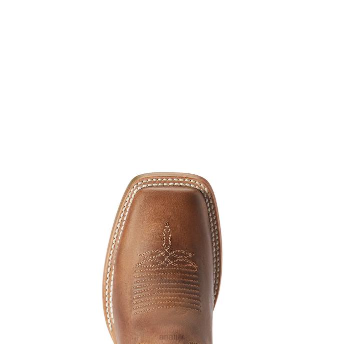 Ariat Frontier Tilly Western Boot Women D0X62123 Rodeo Tan Footwear