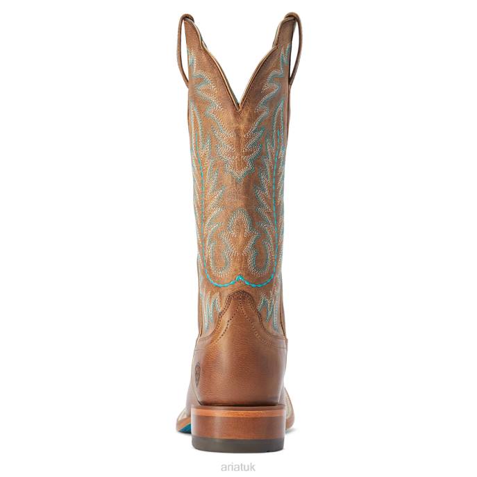 Ariat Frontier Tilly Western Boot Women D0X62123 Rodeo Tan Footwear