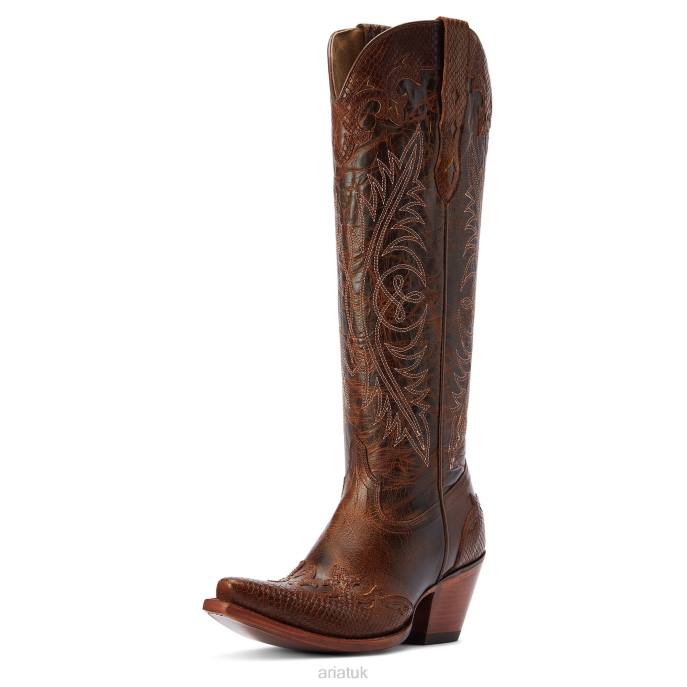 Ariat Geneva StretchFit Western Boot Women D0X62084 Rye Footwear