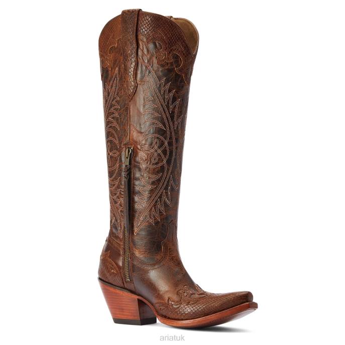 Ariat Geneva StretchFit Western Boot Women D0X62084 Rye Footwear