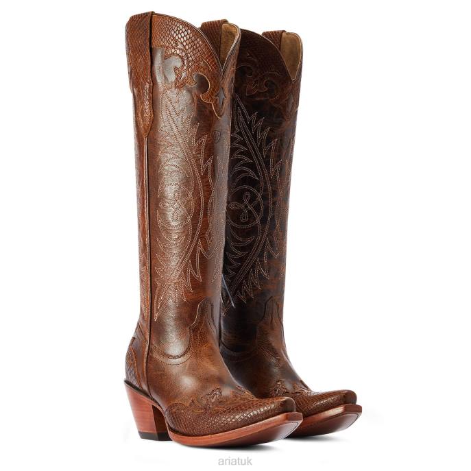 Ariat Geneva StretchFit Western Boot Women D0X62084 Rye Footwear