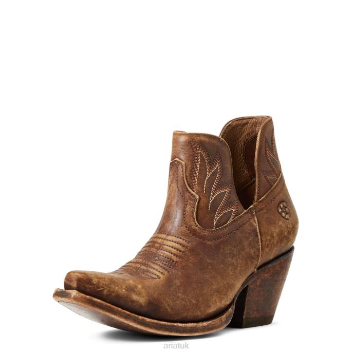 Ariat Hazel Western Boot Women D0X62225 Naturally Distressed Brown Footwear