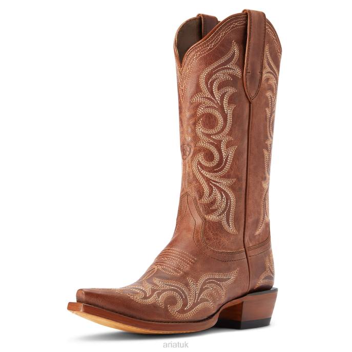 Ariat Hazen Western Boot Women D0X62072 Whiskey Barrel Footwear