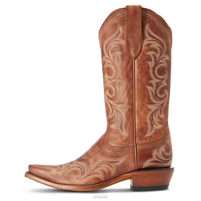 Ariat Hazen Western Boot Women D0X62072 Whiskey Barrel Footwear