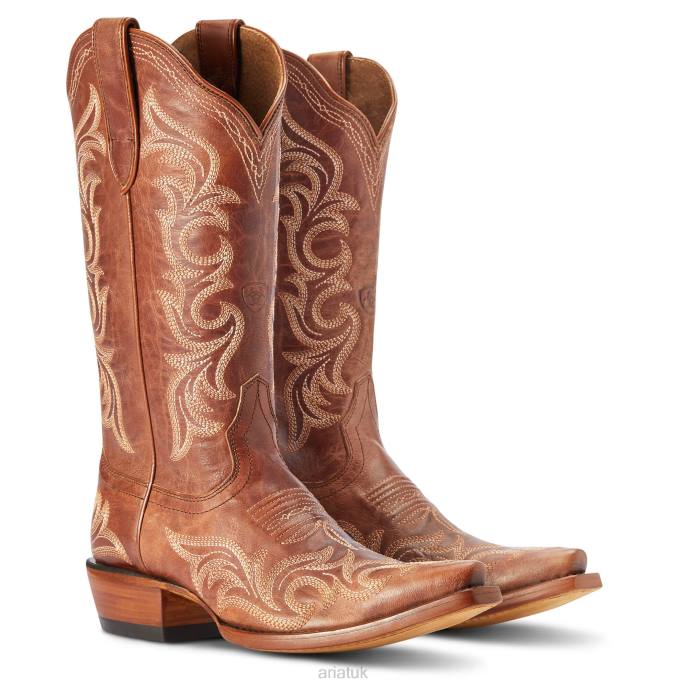 Ariat Hazen Western Boot Women D0X62072 Whiskey Barrel Footwear