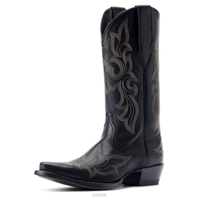 Ariat Jennings StretchFit Western Boot Women D0X62091 Black Deertan Footwear