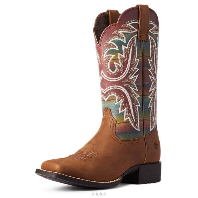 Ariat Lonestar Western Boot Women D0X62272 Ridge Tan Footwear