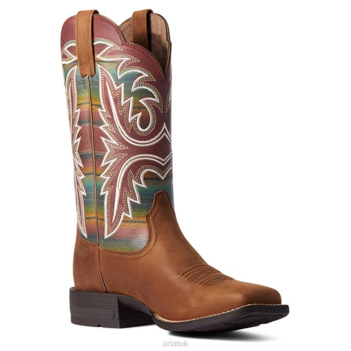 Ariat Lonestar Western Boot Women D0X62272 Ridge Tan Footwear