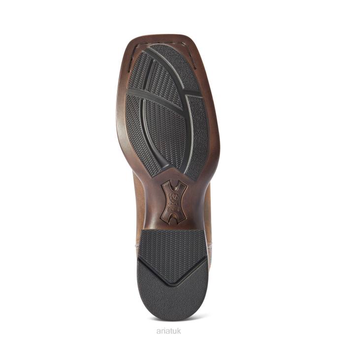 Ariat Odessa StretchFit Western Boot Women D0X62174 Fateful Brown Footwear