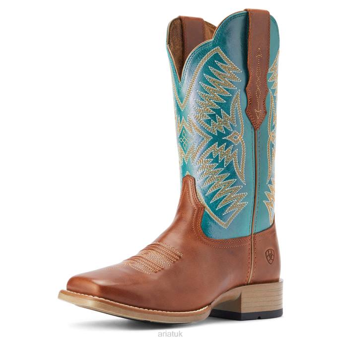 Ariat Odessa StretchFit Western Boot Women D0X62269 Almond Roca Footwear