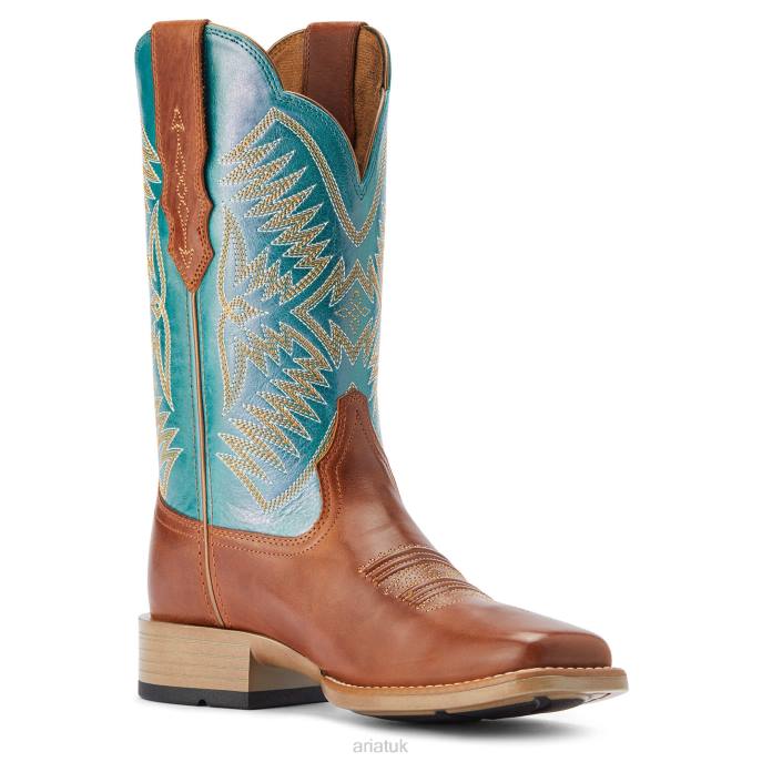 Ariat Odessa StretchFit Western Boot Women D0X62269 Almond Roca Footwear
