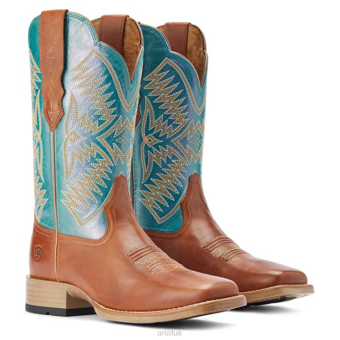 Ariat Odessa StretchFit Western Boot Women D0X62269 Almond Roca Footwear