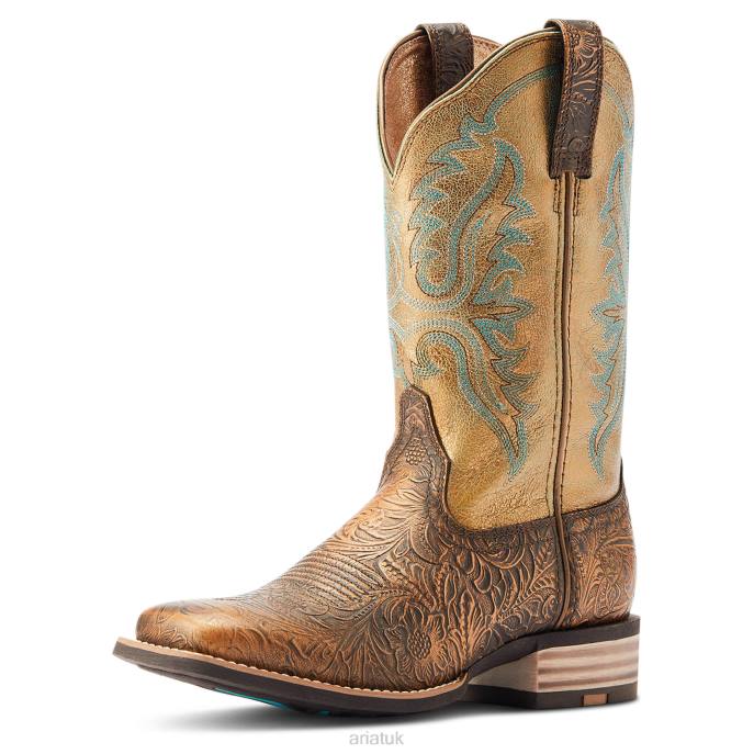 Ariat Olena Western Boot Women D0X62125 Bronze Age Footwear