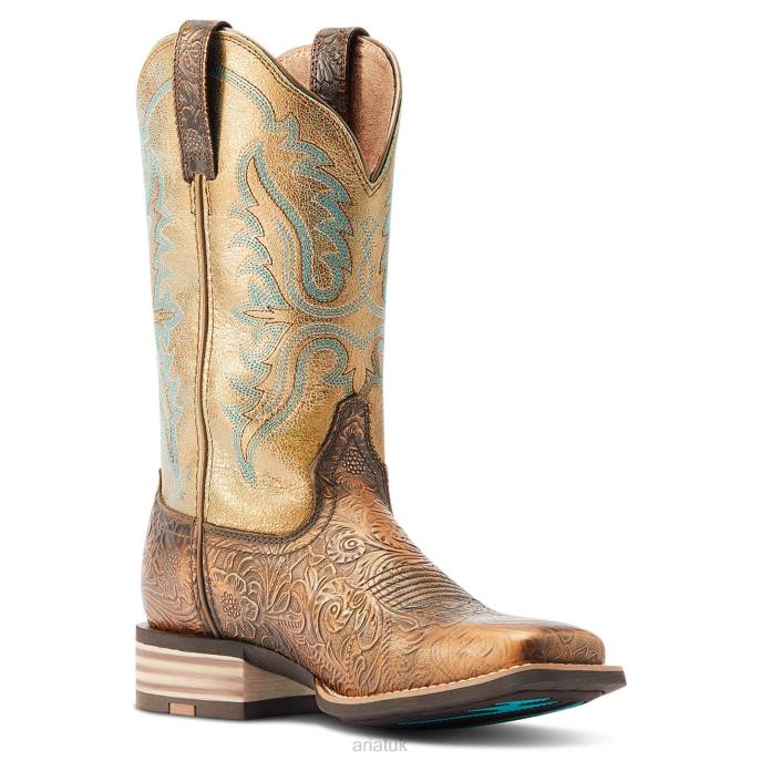 Ariat Olena Western Boot Women D0X62125 Bronze Age Footwear