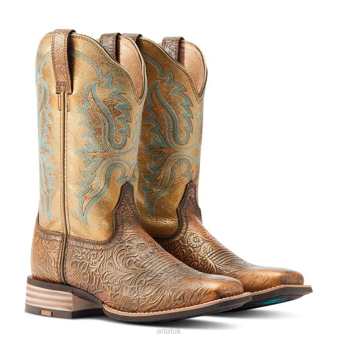 Ariat Olena Western Boot Women D0X62125 Bronze Age Footwear