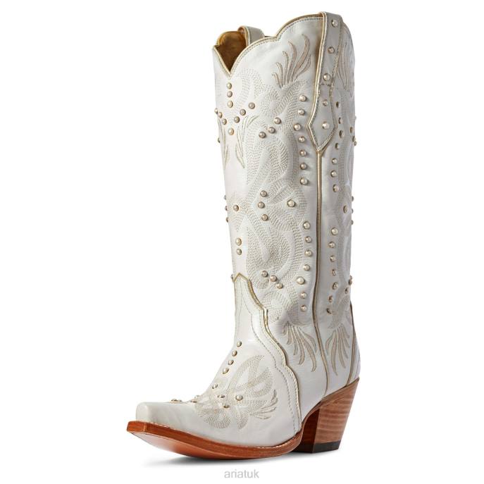 Ariat Pearl Western Boot Women D0X62101 White Footwear