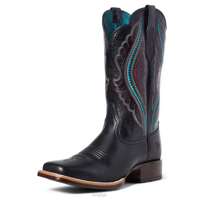Ariat PrimeTime Western Boot Women D0X62077 True Black Footwear