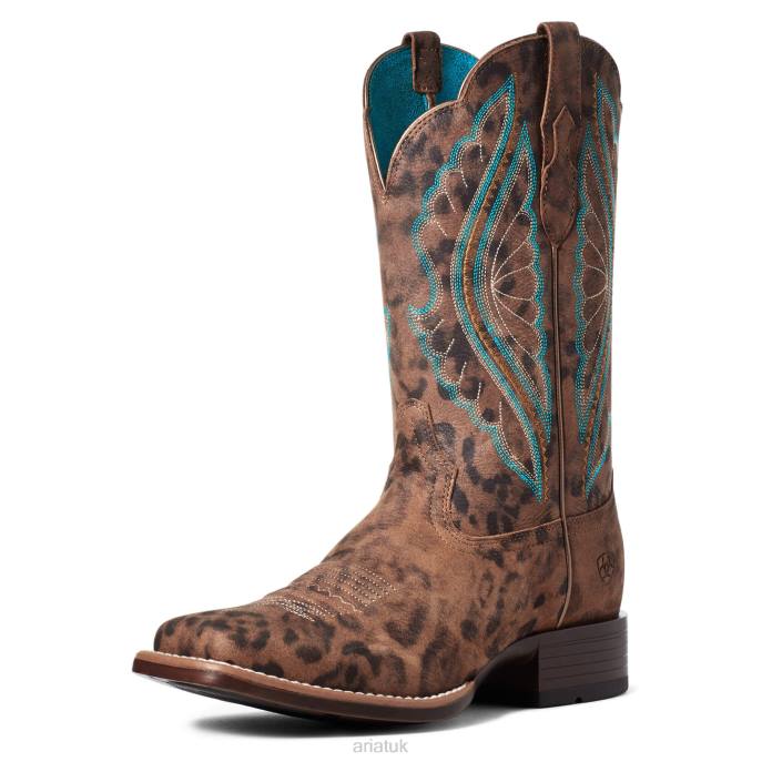 Ariat PrimeTime Western Boot Women D0X62167 Faded Leopard Footwear