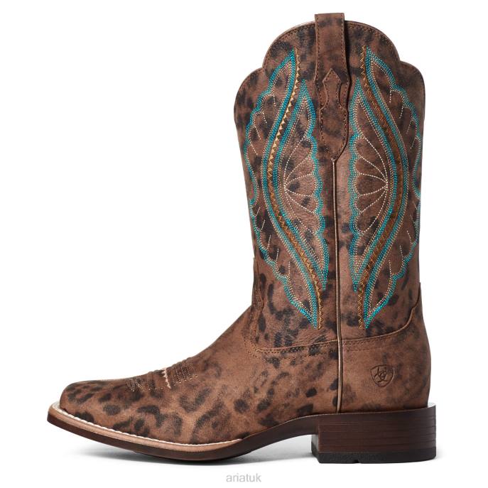 Ariat PrimeTime Western Boot Women D0X62167 Faded Leopard Footwear