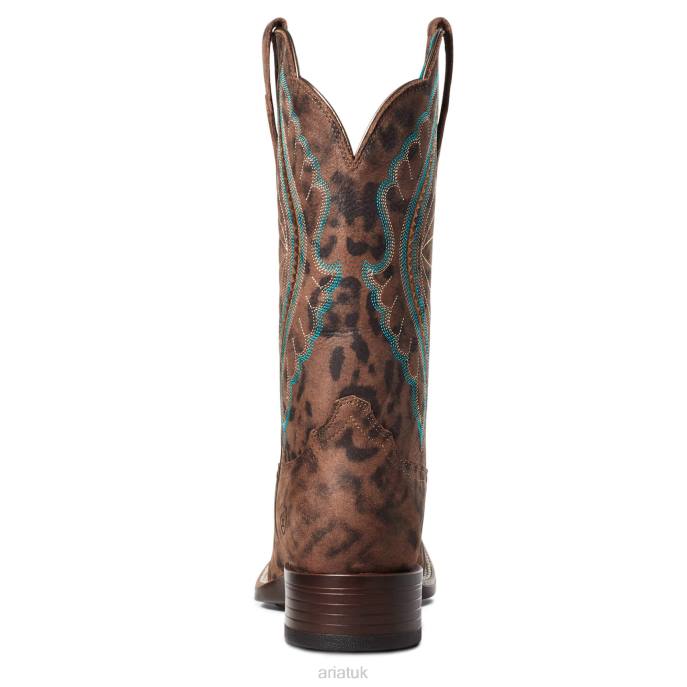 Ariat PrimeTime Western Boot Women D0X62167 Faded Leopard Footwear
