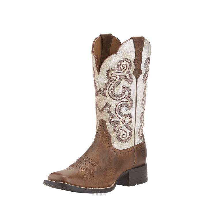 Ariat Quickdraw Western Boot Women D0X62083 Sandstorm Footwear