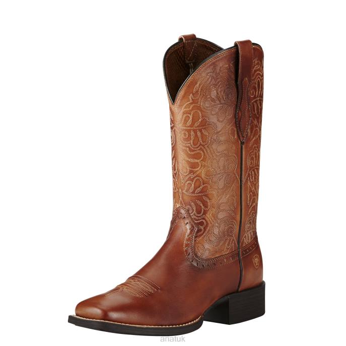 Ariat Round Up Remuda Western Boot Women D0X62108 Naturally Rich Footwear